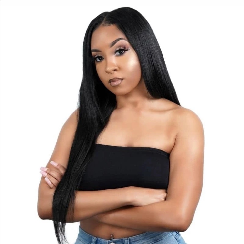 NEW Brazilian Straight U- Part Wig 10”